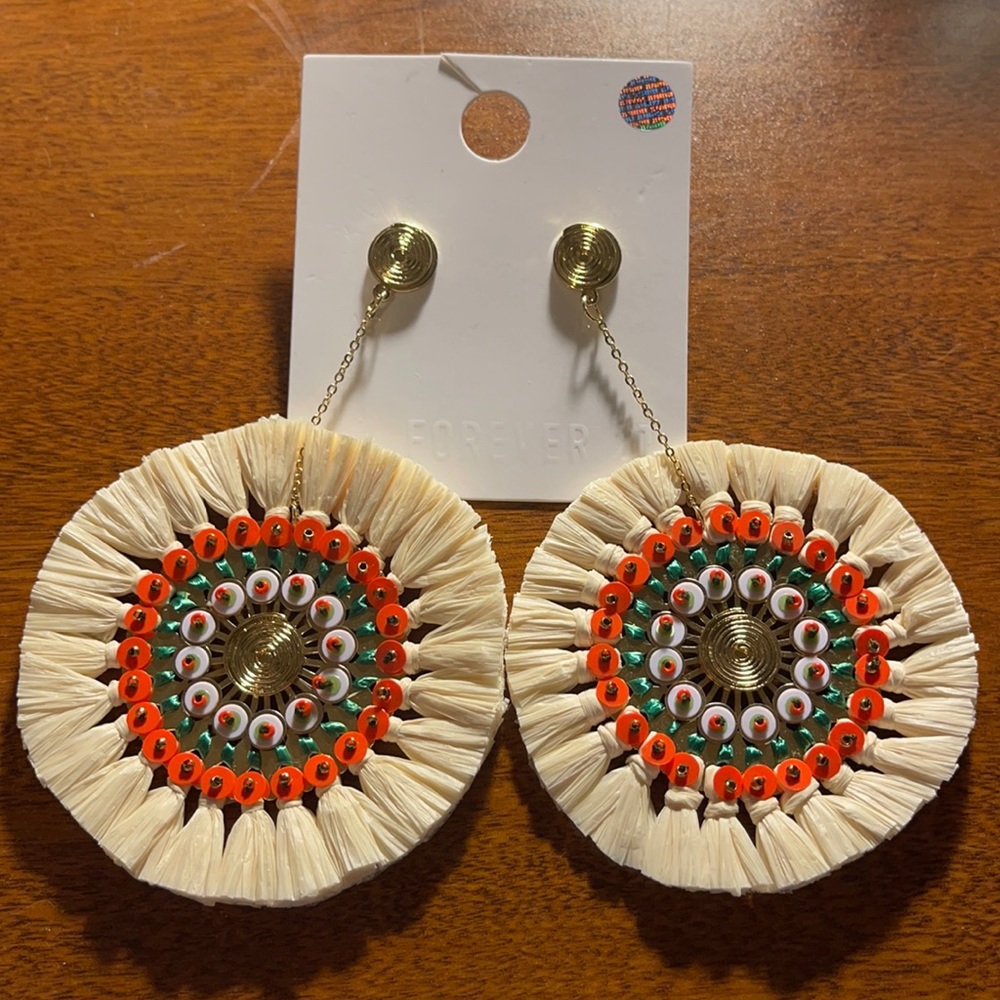Aztec earrings
